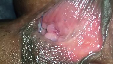 Asian shows off her IUD