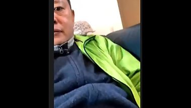 Yunxiang Shen Masturbating in sofa