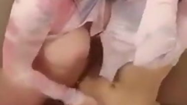 lesbian teen having fun
