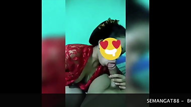 abis kondangan pengen sepong