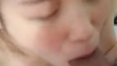 Chinese beauty blowjob cum in mouth