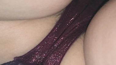 Grey skirt - shiny